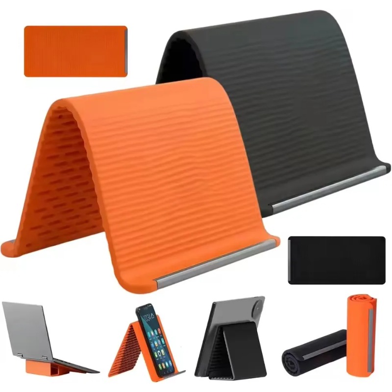 Office Furniture - Flexible Foldable Silicone Phone Holder Portable
