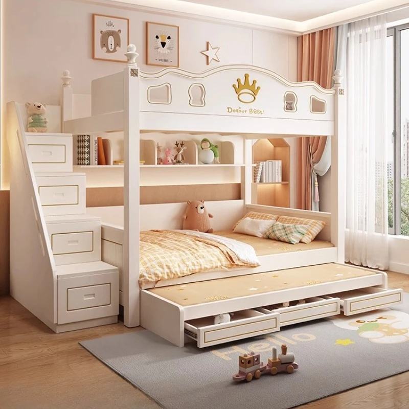 King Size Bed Frame With Storage Drawers - Nordic Luxury Modern Bedroom Furniture 3
