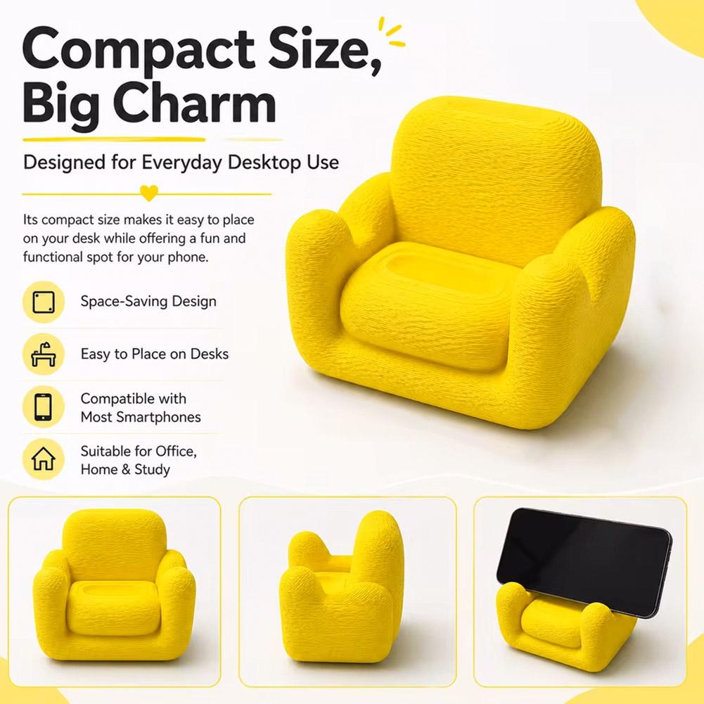 Sofas - Cute Mini Sofa Phone Holder Chair