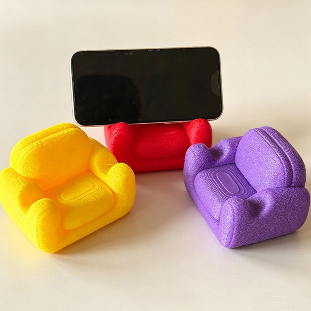 Sofas - 3D Printed Mini Couch Phone Stand