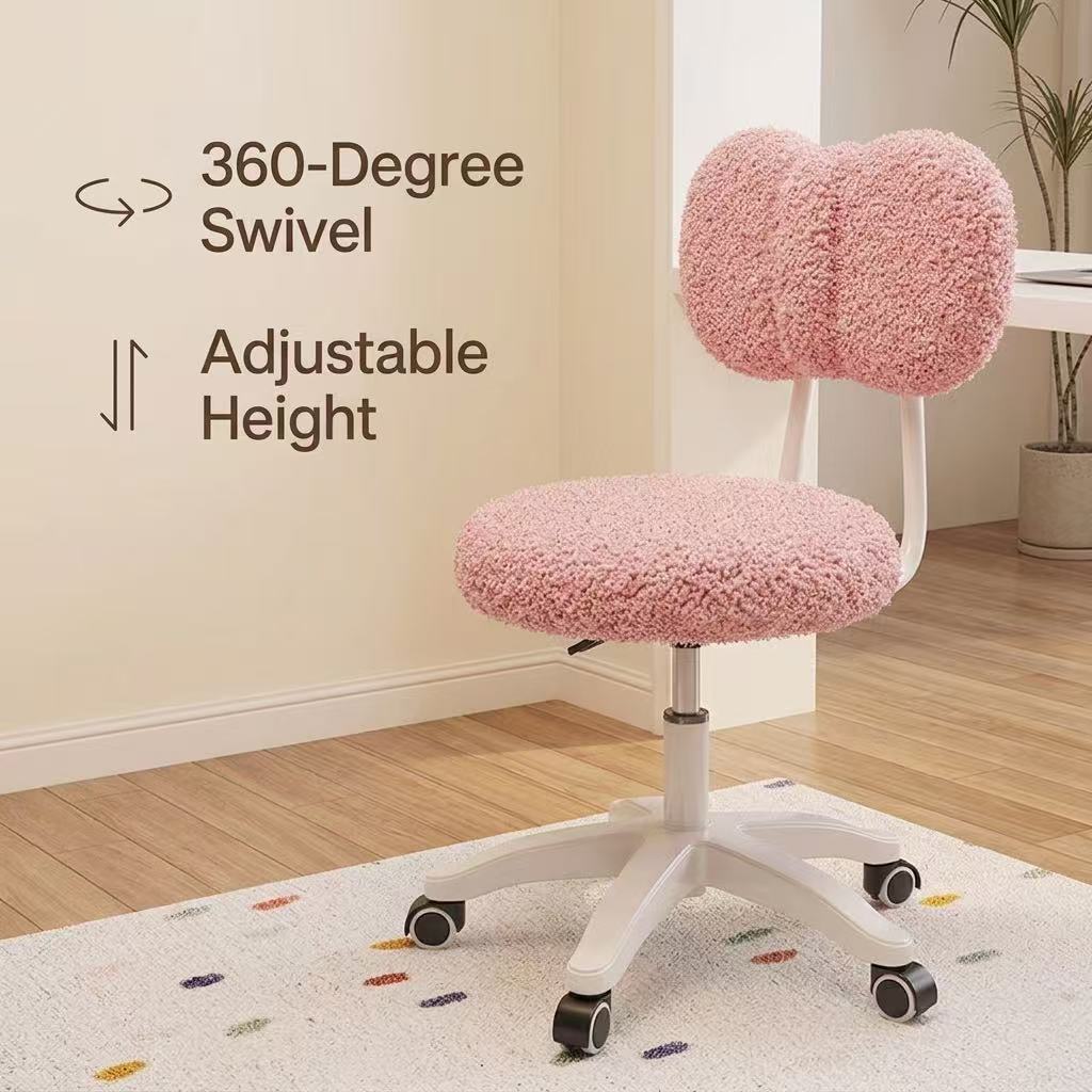 Cute Boucle Swivel Office Chai - đánh giá và giá Bedroom Furniture