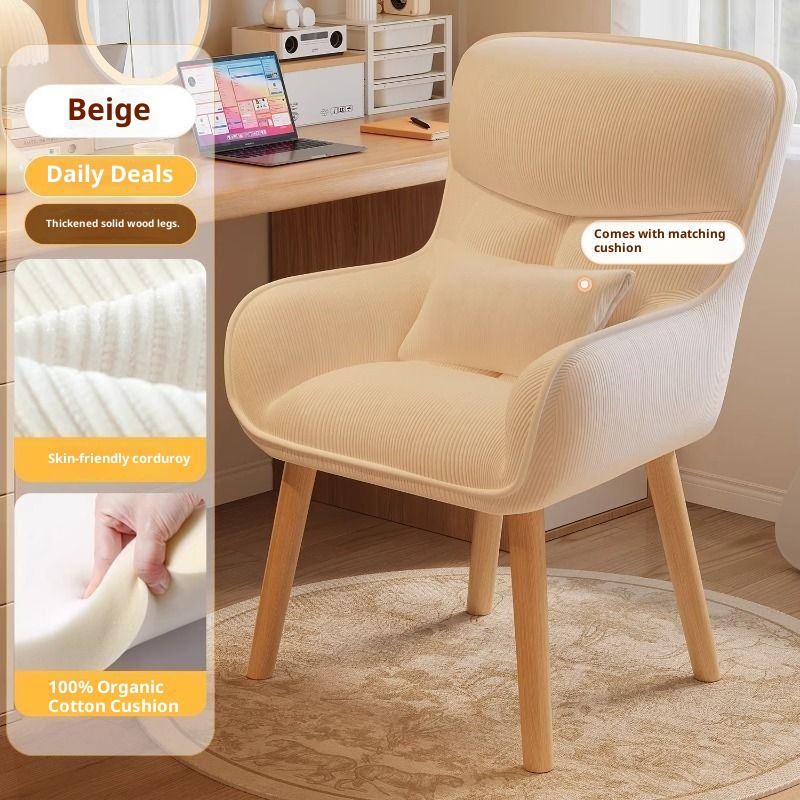 Bedroom chair, backrest makeup - đánh giá và giá Bedroom Furniture