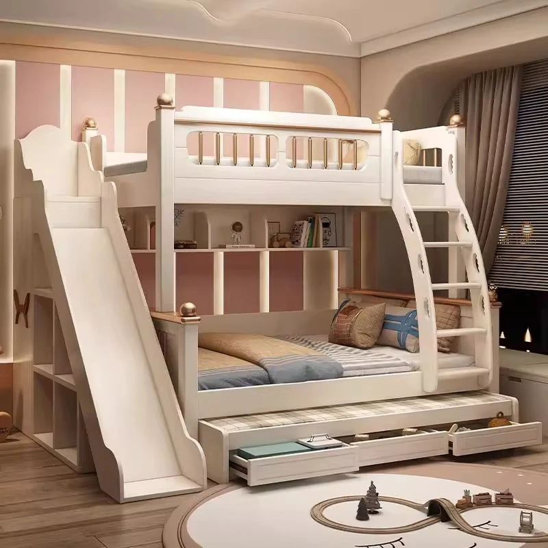 135x190cm wood mattress bunk b - đánh giá và giá King Size Bed Frame With Storage Drawers