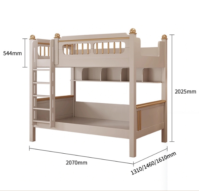 ！@Kids Bedroom Furniture Solid - đánh giá và giá Bunk Bed With Stairs And Slide
