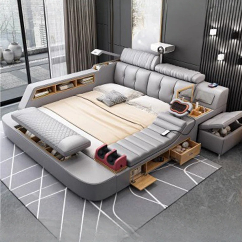 Headboard Storage Double Bed W - đánh giá và giá King Size Bed Frame With Storage Drawers