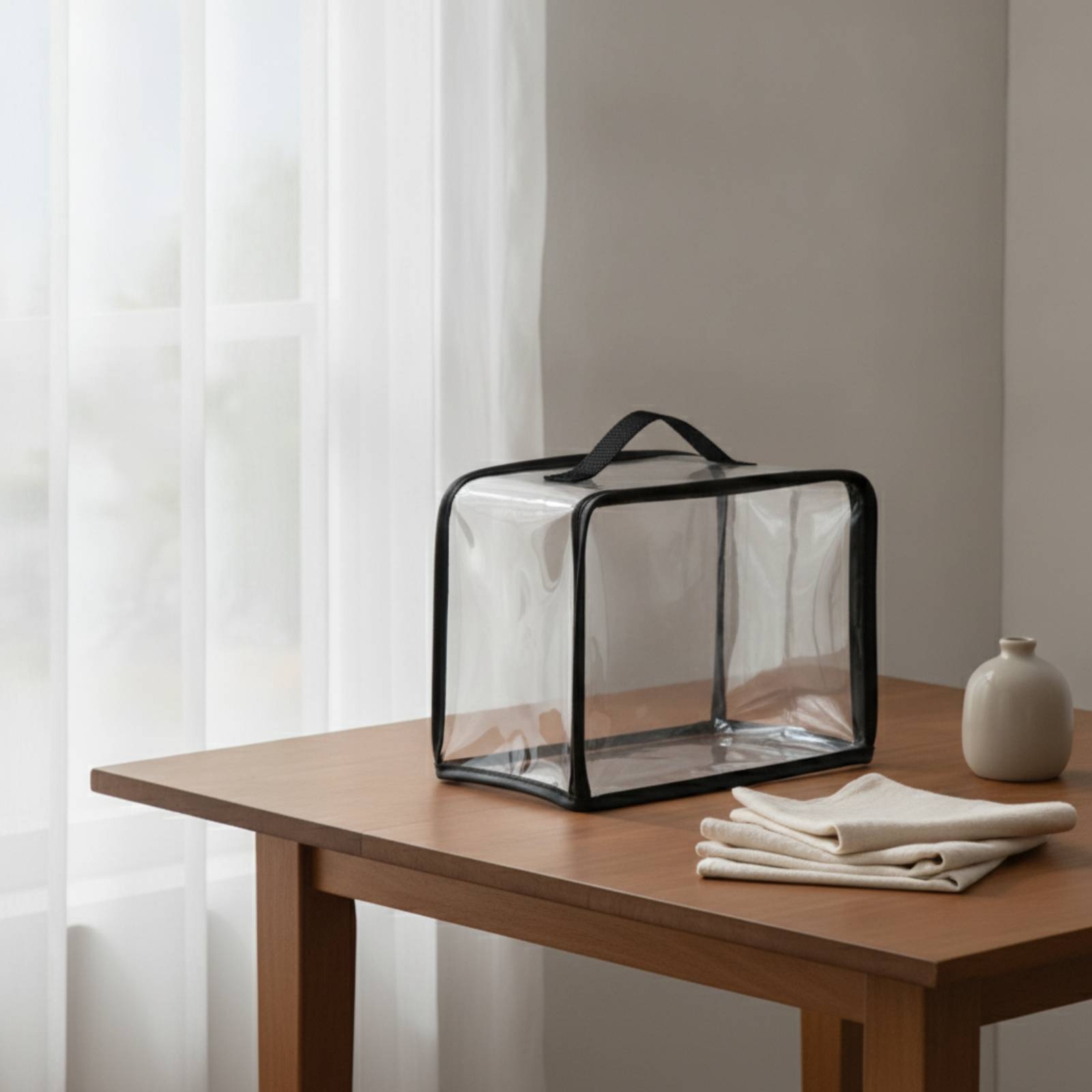 Handbag Storage Cover Transpar - đánh giá và giá Wardrobe Closet Portable Fabric Cover