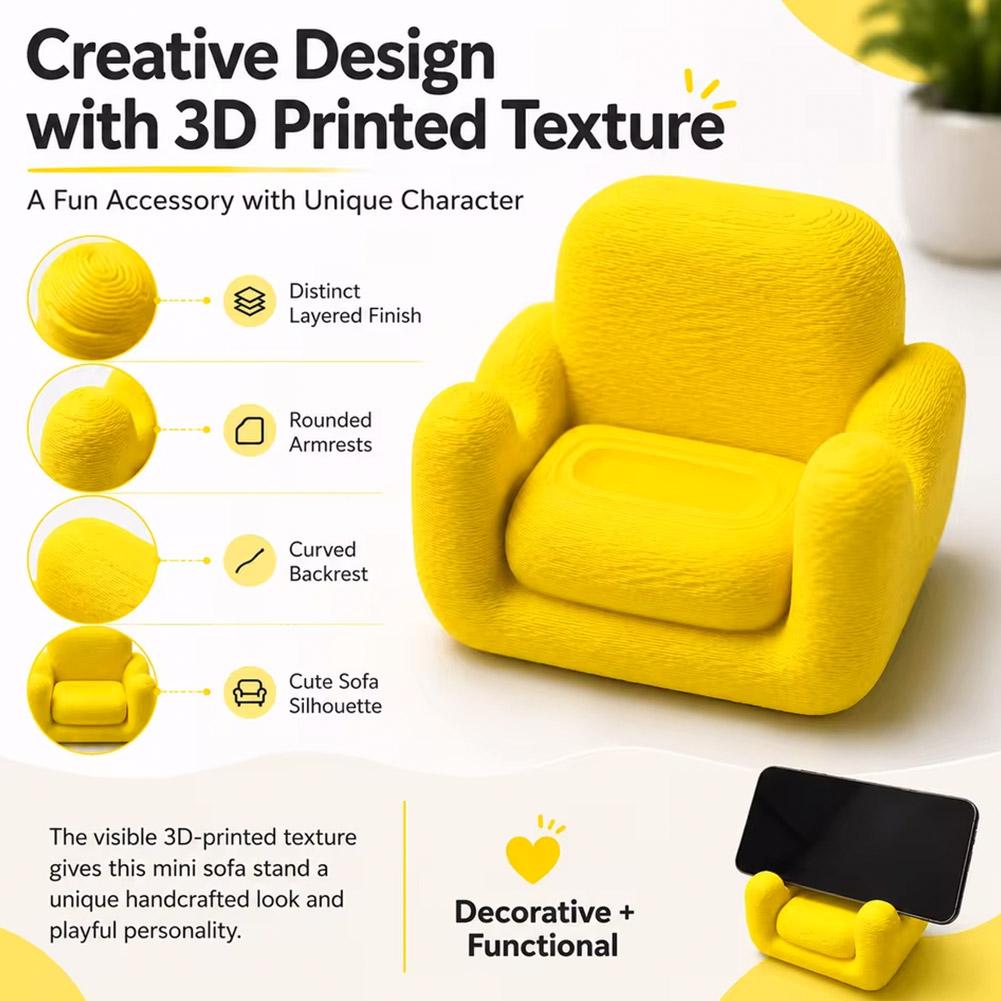 Cute Mini Sofa Phone Holder Ch - đánh giá và giá Sofas