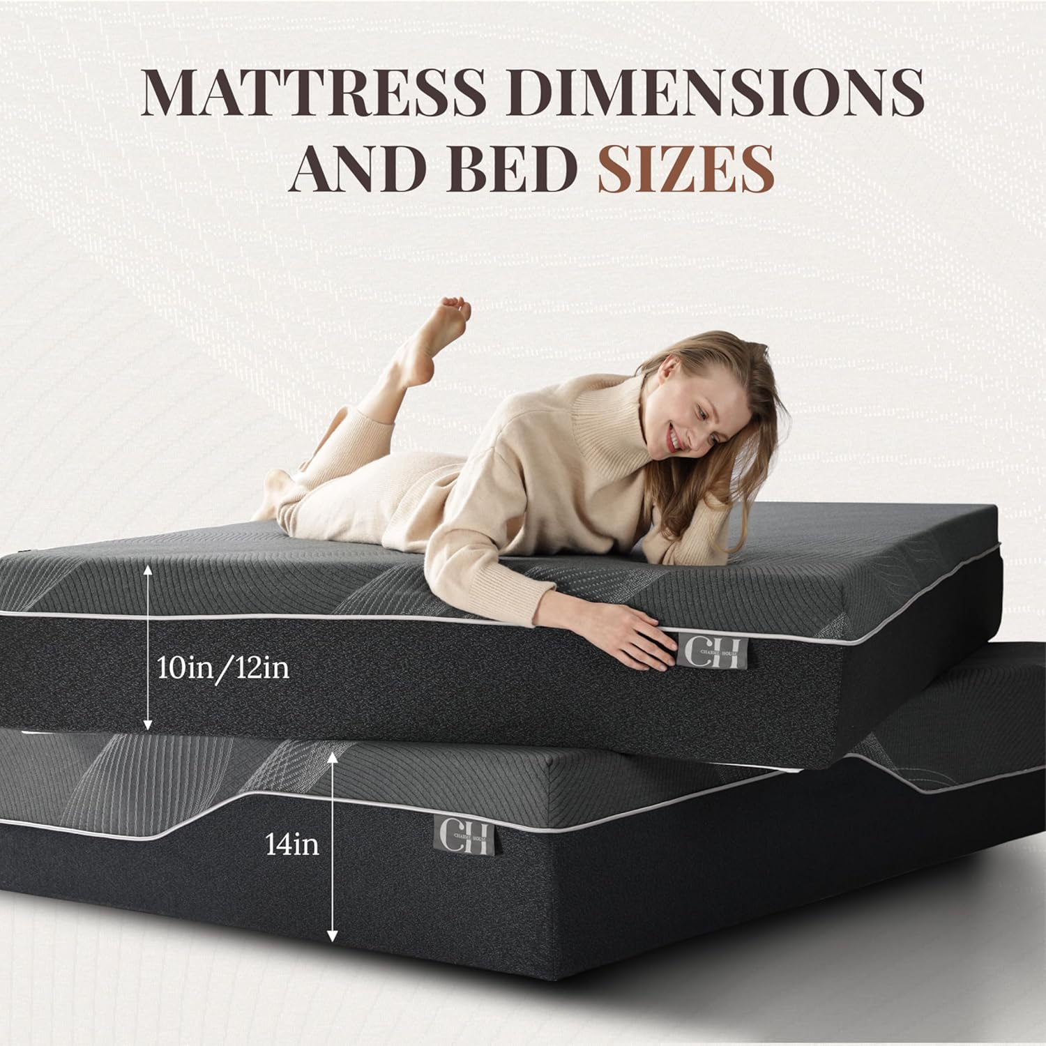 12 Inch Queen Mattress, Bamboo - đánh giá và giá Memory Foam Mattress In A Box Queen