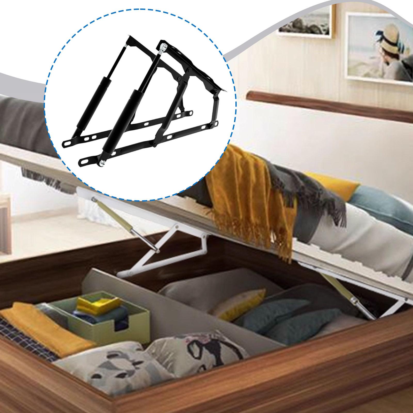 2 Pieces Bed Lift Mechanism Hy - đánh giá và giá Gas Lift Storage Bed Hydraulic