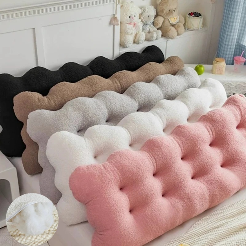 90x50x15cm Teddy Fleece Headbo - đánh giá và giá Headboard Cushion Backrest Tatami