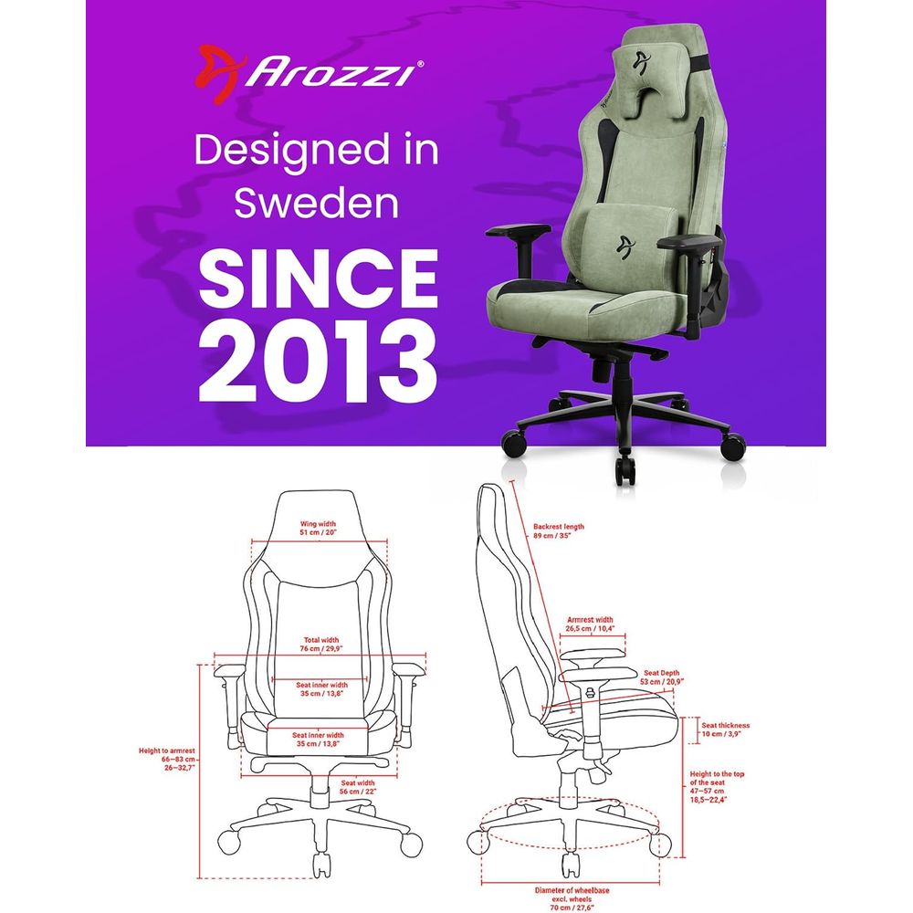 Large Ergonomic Gaming Chair w - đánh giá và giá Chairs
