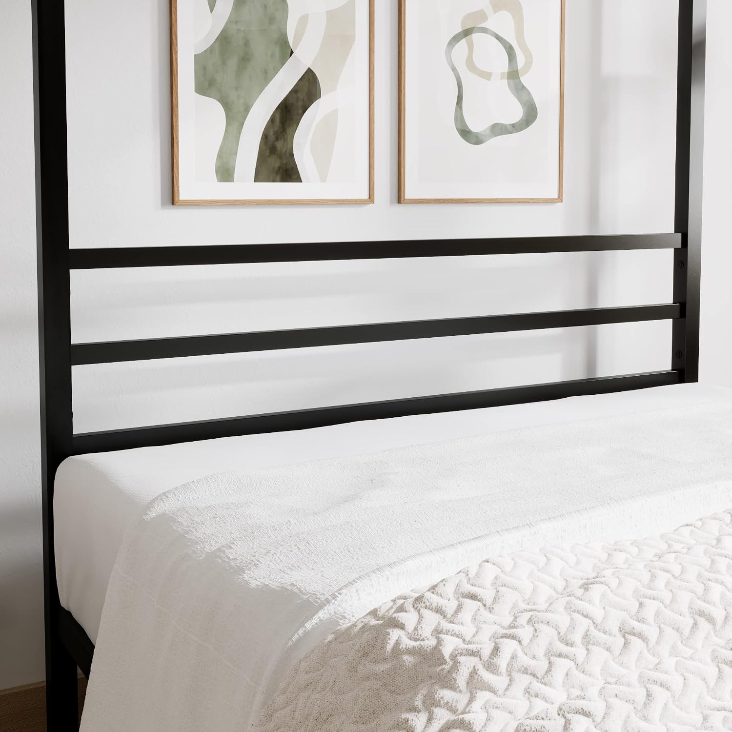 Queen Metal Canopy Bed Frame H - đánh giá và giá Canopy Bed Frame Metal Queen