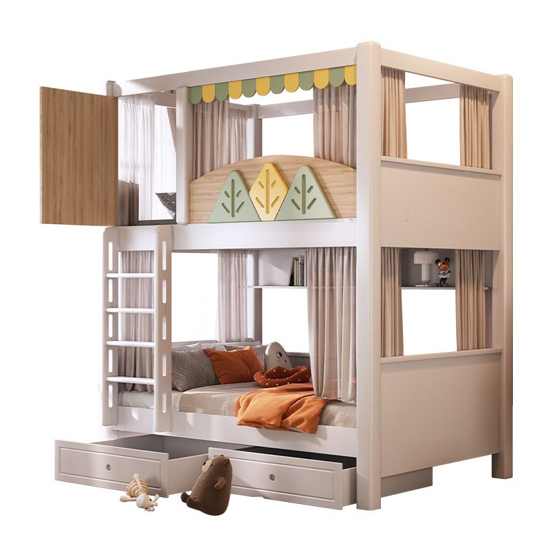 *Modern Nature Theme Kids Bunk - đánh giá và giá Bunk Bed With Stairs And Slide