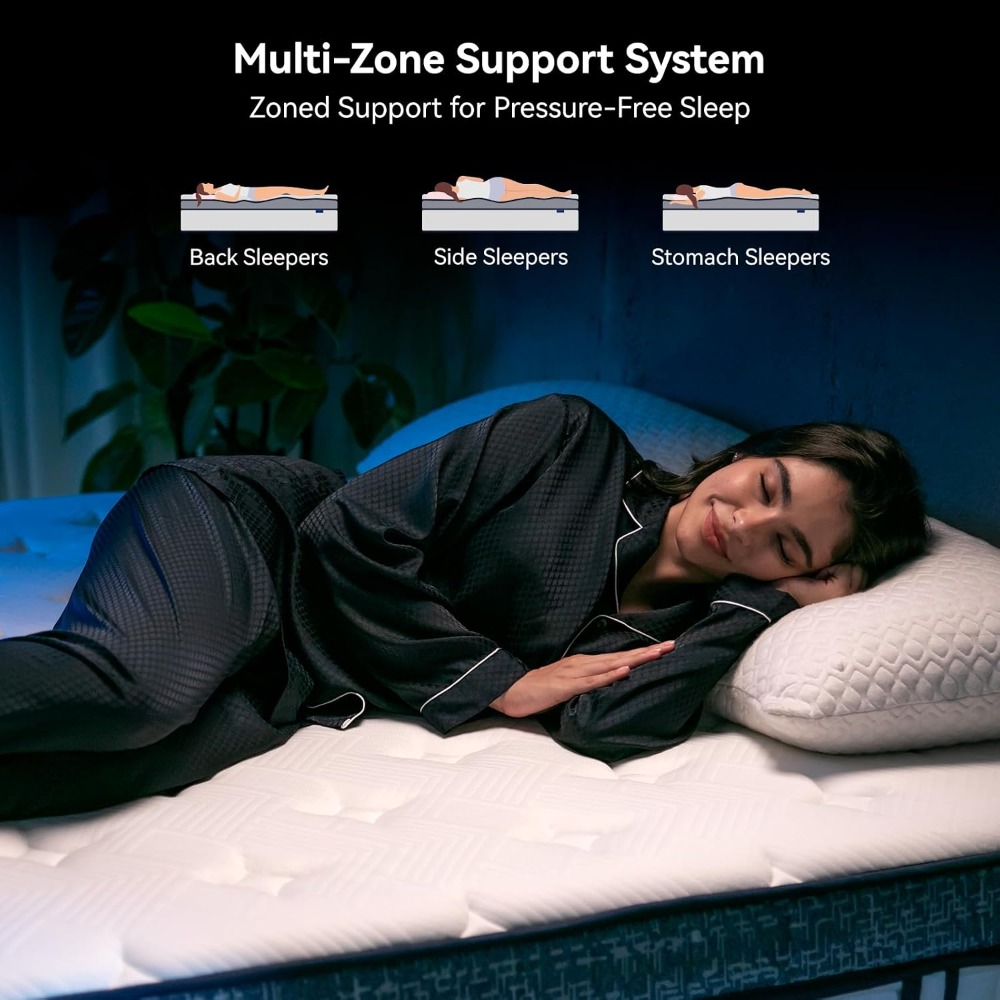Queen Mattress, 12 Inch Hybrid - đánh giá và giá Memory Foam Mattress In A Box Queen
