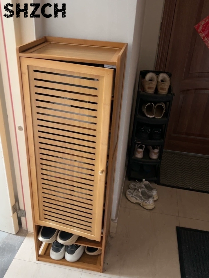 Narrow Small Shoe Rack with Do - đánh giá và giá Shoe Rack Cabinet Narrow Entryway